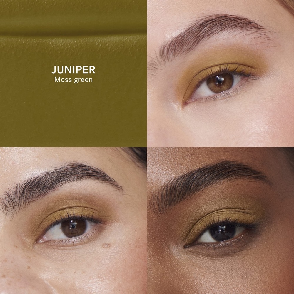 ILIA Matte Liquid Powder Eye Tint Juniper Moss Green New in Box
